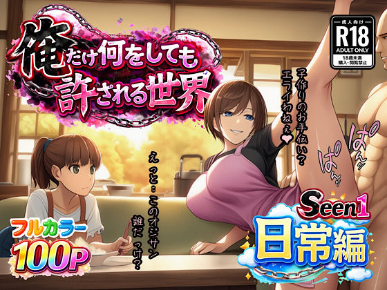 [ぴんぴん丸]俺だけ何をしても許される世界seen1日常編|人妻・主婦
