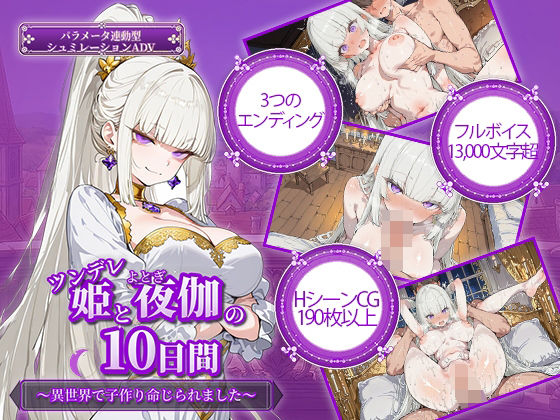 [電脳ヒロインズ]ツンデレ姫と夜伽の10日間 〜異世界で子作り命じられました〜|ファンタジー