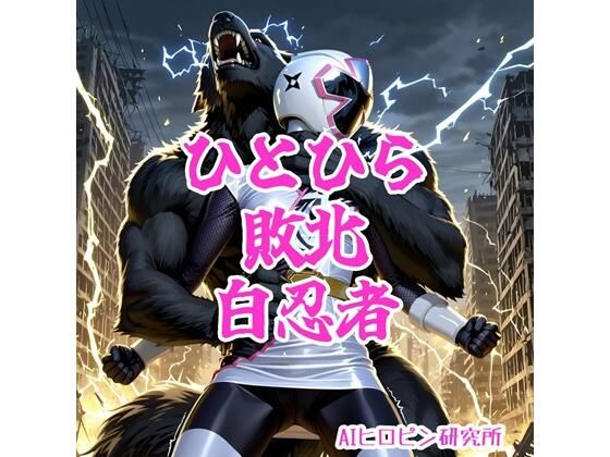 [AIヒロピン研究所]ひとひら敗北、白忍者|異物挿入
