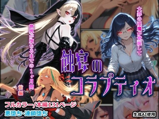 [しにもの]蝕宴のコラプティオ 大罪の淫魔が覚醒して世界が堕ちるまでの1ヶ月間・前編|ファンタジー