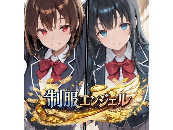 [かにたま堂]制服エンジェル 〜秘密のバイトでJ●姉妹が堕ちる話〜|制服
